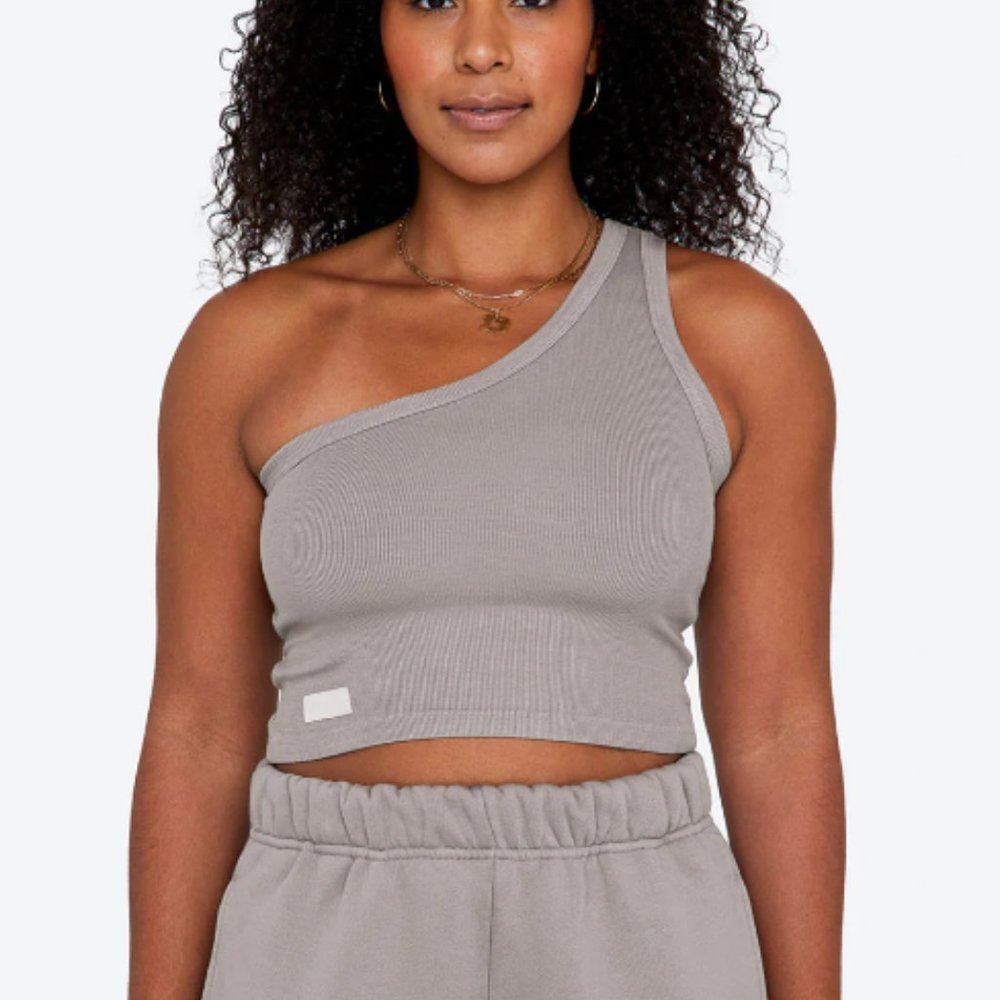 Set Active Amethyst Weekend One Shouder Tank